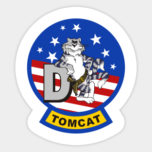 Tomcat - D Sticker
